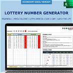 lottery number generator based on previous results